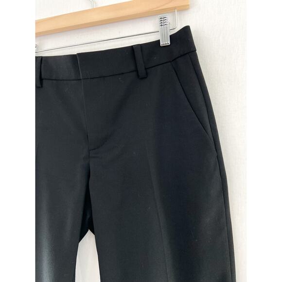 7 for all Mankind Women's Italian Wool Black Trouser Pants size 6 FLAWED - Picture 4 of 8